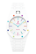 ROYAL STRAPPED™ LINK Vertical Crown — White