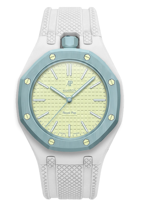 ROYAL STRAPPED™ SPORT Vertical Crown — White